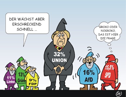 Cartoon: Wachstum (medium) by JotKa tagged wachstum,politik,parteien,umfragen,umfragewerte,groko,no,spd,union,fdp,linke,grüne,afd,merkel,wählerwanderung,wachstum,politik,parteien,umfragen,umfragewerte,groko,no,spd,union,fdp,linke,grüne,afd,merkel,wählerwanderung