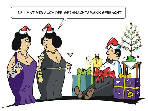 Cartoon: Weihnachtsgeschenke (medium) by JotKa tagged weihnachten,weihnachtsgeschenke,weihnachtsmann,mann,frau,er,sie,beziehungen,ehe,liebe,feiertage,festtage,erotik,gesellschaft,weihnachten,weihnachtsgeschenke,weihnachtsmann,mann,frau,er,sie,beziehungen,ehe,liebe,feiertage,festtage,sex,erotik,gesellschaft