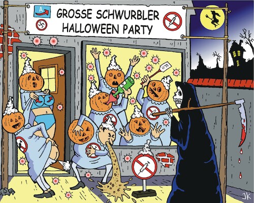 Wenn Schwurbler Halloween feiern Wenn Schwurbler Halloween feiern