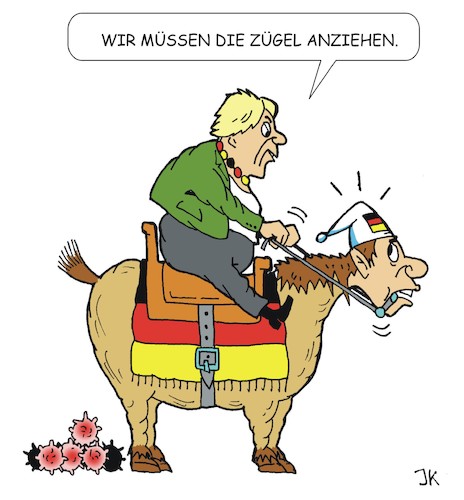 Zügel anziehen Zügel anziehen