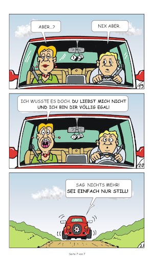 Cartoon: Sag mal was (medium) by JotKa tagged auto,autofahren,mann,frau,liebe,erotik,beziehungen,ehe,geschlechter,fragen,antworten,auto,autofahren,mann,frau,liebe,sex,erotik,beziehungen,ehe,geschlechter,fragen,antworten