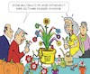 Cartoon: Ableger (small) by JotKa tagged zuwanderung,asyl,einwanderung,überfremdungsangst,multi,kulti,rechtspopulismus,rechtsradikalismus,salafismus,multikulturelle,gesellschaft,blumen,pflanzen