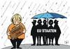 Cartoon: Ausgegrenzt (small) by JotKa tagged bundesregierung handlungsfähig handlungsunfähig koalition koalitionsstreit brandbriefe flüchtlinge flüchtlingskrise asyl asyldebatte obergrenze kontingente eu europäische lösung merkel cdu csu spd linke grüne abschiebung grenzkontrollen grenzschließung