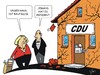 Cartoon: Baufällig (small) by JotKa tagged merkel,kanzlerkandidatur,parteivorsitz,kandidaten,spitzenkräfte,nachfolger,innerparteilich,cdu,konkurenten,säuberung,bundestagswahl,flüchtlingskrise,eurokrise,griechenlandrettung,krisen,2017