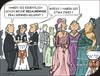 Cartoon: Bezaubernd (small) by JotKa tagged party feiern empfänge oper eliten eitelkeiten manager gesellschaft mode schmuck jugend alter reichtum angeber peinlich bezaubernd entzückend opernball damen herren