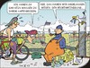 Cartoon: Ebbe und Flut (small) by JotKa tagged urlaub reisen küste wattenmeer watt ebbe flut hafen gezeiten touristen fische möwen radfahrer biker hobby freizeit ferien fischer