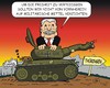 Cartoon: Freiheit (small) by JotKa tagged gauck sed spd linke thüringen kommunismus stasi mauer mauerbau mauerfall 25jahre diktatur landtagswahlen ramelow ministerpräsident koalition koalitionen grüne kiew ukraine ostukraine freiheit militär verteidigung reden fettnäpfen eklat panzer vogel vogeln