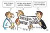 Cartoon: GDL (small) by JotKa tagged gdl bundesbahn lokführer gewerkschaften fahrgäste verspätungen bahn kunden streik tarife tarifverhandlungen transport verkehr störung lok bahnhof