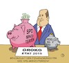 Cartoon: Groko Etat 2019 (small) by JotKa tagged etat,finanzen,steuern,steuerinnahmen,finanzministerium,finanzminister,spd,union,cdu,csu,umverteilung,sparmassnahmen,ausgabensteigerungen