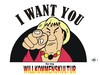 Cartoon: I want you (small) by JotKa tagged want,you,merkel,willkommen,willkommenskultur,asylbewerber,asylanten,scheinasylanten,witschaftsflüchtlinge,soziale,hängematte,politik,obergrenze