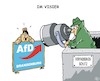 Cartoon: Im Visier (small) by JotKa tagged afd alternative für deutschland der flügel rechtspopulisten rechtsradikale neonazis verfassungsschutz beobachtung poltik demokratie politiker parteien brandenburg