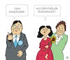 Cartoon: Kanzlerkandidat (small) by JotKa tagged bundestagswahl 21 cdu csu die grünen laschet söder bearbock habeck kanzlerschaft kandidaten politik wahlen parteien