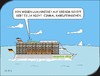 Cartoon: Kreuzfahrt (small) by JotKa tagged urlaub,reisen,ferien,schiffe,service,luxus,kreuzfahrt,fernsehen,kabelfernsehen,unterhaltung,nordpol,südpol,frust,ärger,eisberg,beziehungen