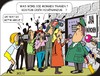 Cartoon: NSU Prozess Wichtige Fragen (small) by JotKa tagged nsu nsuprozess angeklagte verteidigung staatsanwaltschaft nebenkläger regenbogenpresseverhandlungstag jva münchen oberlandesgericht medienrumme beate lprozess anwälte richter presse mord massenmord mordserie rechtsterroristen rechtsradikalismus neonazis