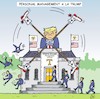 Cartoon: Personalmanagement a la Trump (small) by JotKa tagged donald,trump,rex,tillerson,weisses,haus,white,minister,personal,entlassungen,hire,and,fire,washington,president,of,the,united,states