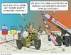 Cartoon: Schutz (small) by JotKa tagged ukraine putin obama usa europa eu nato raketenschirm abwehr iran motorrad krad beiwagen rakete moskau grenze waffen abschreckung diplomatie