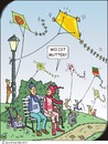 Cartoon: Schwiegermutter 2 (small) by JotKa tagged schwiegermutter schwiegersohn frust zorn rache hinterlistig falsch bevormundung besserwisser mann frau ehemann ehefrau park parkbank drachen drachensteigen drachenfliegen ausflug laterne bank