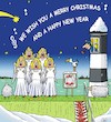 Cartoon: Seasons Greetings (small) by JotKa tagged weihnachten christmas xmas neujahr new year feiertage holidays