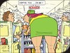 Cartoon: Service (small) by JotKa tagged urlaub,dienstreisen,sonne,strand,meer,erholung,wellness,hotels,freude,entspannung,fliegen,flugzeug,besatzungen,pilot,stewardess,duty,free,zollfrei,bordservice,freundlich,unfreundlich,sexy,sex,erotik,schreck,angst,panik,kaffee,tee,getränke,exit,flugangst,s