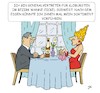 Cartoon: Small talk (small) by JotKa tagged liebe dating er sie und männer frauen restaurant essen trinken bars kneipe berufe vertreter klo klobürsten