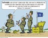 Cartoon: Speerspitze (small) by JotKa tagged nato,natogipfel,eingreiftruppe,speerspitze,natorat,natoverträge,russlandvertrage,aufrüstung,verteidigung,verteidigungshaushalt,verteidigungsetat,bundeswehr,quick,reaction,force,putin,merkel,obama,poroschenko,ukraine,russland,amerika,europa,soldaten,finanz