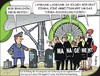 Cartoon: Entscheidungen (small) by JotKa tagged führungskräfte management entscheidungen kostenreduzierung kostenkontrolle arbeitsplätze luftfahrt flugzeug reifen räder frauenquote geschlechtsumwandlung