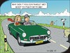 Cartoon: Trip (small) by JotKa tagged relationships,road,trip,misunderstanding,passenger,sea,coastal,problems,friendship,marriage,1962,mg,car,classic,sports,swinging,sixties,british