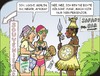 Cartoon: Urlaub in Afrika (small) by JotKa tagged urlaub,reisen,erholung,sonne,strand,meer,dschungel,savanne,steppe,nashorn,safari,bar,souveniers,fliegen,urlauber,reiseveranstalter,köln,berlin,nepp,show,statisten,hotel,ausflüge,einheimische,eingeborene,neger,pauschalreisen,ausflugsprogramme