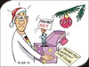 Cartoon: Weihnachtsgeschenk (small) by JotKa tagged maut,pkwmaut,steuern,unländer,ausländer,wahlkampf,wahlkampfaussagen,groko,finanzen,bürger,deutscher,michel,cdu,csu,spd,merkel,gabriel,seehofer,dobrint