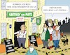 Cartoon: Wenn Wirte wieder öffnen (small) by JotKa tagged corona,corfonavirus,covid19,pandemie,lockdown,wiedereröffnung,gastronomie,gäste,wirte,restaurants,keipen,gesellschaft,ängste,bedenken,gesundheit