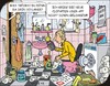 Cartoon: Wichtige neue App (small) by JotKa tagged iphone smartphone handy user download app clo toilette clopapier toilettenpapier badezimmer waschmaschine kalender maus bürste putzmittel schrubber zeitung magazin fenster wäsche wäschekorb handtuch vorhang er sie liebe geduld nerven beziehungen blockade 