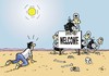 Cartoon: Willkommen (small) by JotKa tagged willkommen welcome wüste geier notfall durst hunger einsamkeit verirrt abenteuer horror angst hitze sonne forscher forschung expeditionen