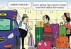 Cartoon: Wochenendtrip (small) by JotKa tagged urlaub kurzurlaub langzeiturlaub urlauber ferien wochenende koffer gepäck taxi taxifahrer reisen mann frau er sie beziehung gesellschaft auto wirtschaft tourismus ehe