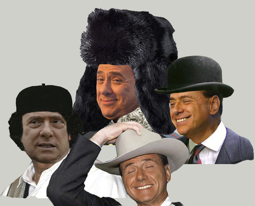 Cartoon: Bel Ami (medium) by azamponi tagged berlusconi,italy,politics,caricature