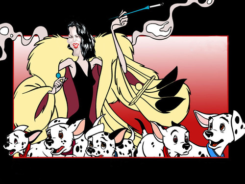 Cartoon: Cruella Demir (medium) by azamponi tagged friendship,caricature,cruella,de,vil