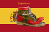 Cartoon: Zapatero (small) by azamponi tagged zapatero,rajoy,spain