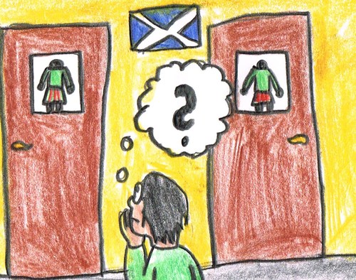 Cartoon: Schottentoiletten (medium) by Salatdressing tagged schotten,schotte,schottland,großbritanien,vereinigteskönigreich,unitedkingdom,uk,klo,klos,toilette,toiletten