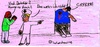 Cartoon: Kommt er durch ? (small) by Salatdressing tagged arzt,krankenhaus,tür,doktor,unfall,krankheit,tod