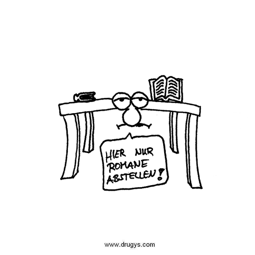 Cartoon: romantisch (medium) by Drugys tagged wortsiel,romantisch