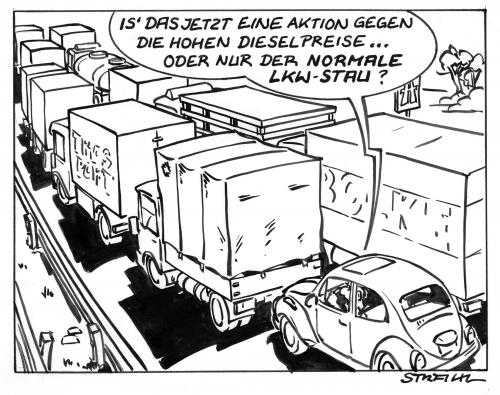 LKW Stau LKW Stau