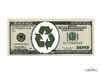 Cartoon: GREEN ECONOMY (small) by CIGDEM DEMIR tagged green,economy,tree,money,usa,dolar,financal