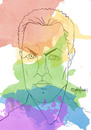 Cartoon: Mav in Rainbow (small) by CIGDEM DEMIR tagged mav,marian,avramescu