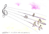 Cartoon: Music... (small) by CIGDEM DEMIR tagged music