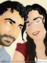 Cartoon: The Portrait (small) by CIGDEM DEMIR tagged cigdem demir portrait