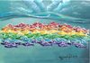 Cartoon: UNDERWATER RAINBOW (small) by CIGDEM DEMIR tagged rainbow sea fish water blue color