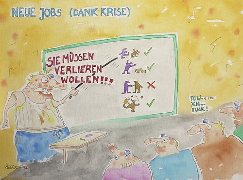 Cartoon: New Economy 2.0 (medium) by Eggs Gildo tagged wirtschaft