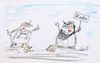 Cartoon: Idioten vs. Idioten (small) by Eggs Gildo tagged salafisten,hooligans,hogesa,arschlöcher