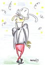 Cartoon: Karl Lagerfeld (small) by Eggs Gildo tagged karl,lagerfeld,arte