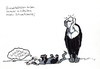 Cartoon: Opossumfehler2 (small) by bertgronewold tagged opossum,geier,sterben