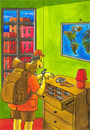 Cartoon: tourism (small) by hakandemirci tagged tourism